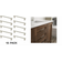 Franklin Brass Francisco (P29618K-SN-B) 10pcs 100x18mm