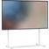 Pedestal Tube TV Floor Stand White