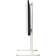 Pedestal Tube TV Floor Stand White