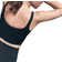 H&M Medium Support Yoga Bra with SoftMove Lycra - Black