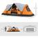 Shein 5-6 Man Dome Camping Tent - Orange