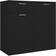 vidaXL Sonoma Black Sideboard 36x75cm