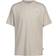 New Balance Beige T-Shirt Med Rund Logga Baktill - Naturlig