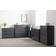 SECONIQUE Malvern Grey Chest of Drawer 80x77cm