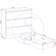 SECONIQUE Malvern Grey Chest of Drawer 80x77cm