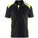 Blåkläder 3324 Short Sleeve Polo Shirt - Black/Hi-Vis Yellow