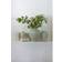 Knabstrup Keramik Grooves Mint Green Vase 20cm