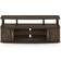 Furinno Jaya Large Entertainment Center Columbia Walnut/Black TV Bench 120x49.8cm