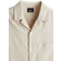 H&M Regular Fit Short Sleeved Linen Blend Shirt - Light Beige