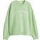 H&M Sweatshirt with Text Motif - Light Green/Le Marais