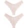 H&M Lace Brazilian Briefs 2-pack - Light Pink