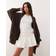 Monki Oversized Cardigan - Chocolate Brown