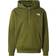 The North Face Essential Relaxed Hoodie Munkjacka Herr - Oliv Vit