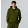 The North Face Essential Relaxed Hoodie Munkjacka Herr - Oliv Vit