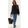 Vero Moda Ls Pleat Top Bluse - Sort