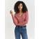 Gant Women Stretch Cotton Cable Knit V-Neck Sweater