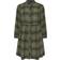 Yours Curve Check Shirt Dress Plus Size - Light Khaki