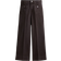 H&M Wide High Ankle Jeans - Dark Brown