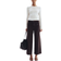 H&M Wide High Ankle Jeans - Dark Brown
