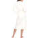 White Mark Women's Cozy Lounge Robe - White