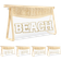 Shein Boho Patch SPF Bag Clear Makeup Letter Bag
