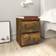 vidaXL 815327 Smoked Oak Bedside Table 30x30cm