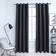 vidaXL Blackout Eyelet Anthracite 140x225cm