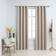 vidaXL Blackout Eyelet Beige 140x245cm