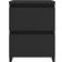 vidaXL 800515 Black Bedside Table 30x30cm