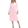 White Mark Women's Cozy Lounge Robe - Pink