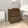 vidaXL 815331 Brown Oak Bedside Table 30x30cm