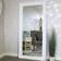 Melody Maison Ornate White Floor Mirror 78x158cm