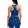 Lululemon Swift Speed Cropped Tank Top Flower Meld Galactic Cobalt