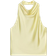 Zara Satin Halter Top - Light Yellow