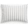 John Lewis Chunky Washed Cotton Seersucker Grey Pillow Case White, Grey (75x50cm)