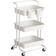Songmics CSB067W01 White Trolley Table 33.5x41.6cm