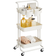 Songmics CSB067W01 White Trolley Table 33.5x41.6cm