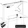 tectake Denis Desk White Table