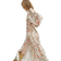 H&M Oversized Tie-Belt Dress - Cream/Floral