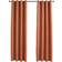 vidaXL Blackout Eyelet Rust 140x245cm