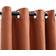 vidaXL Blackout Eyelet Rust 140x225cm