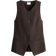 H&M Long Waistcoat - Dark Brown