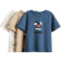 H&M Printed T-shirts 3-pack - Blue/Mickey Mouse (1117463033)