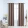 vidaXL Blackout Eyelet Taupe Gray 140x245cm