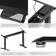 tectake Denis Desk Black Table