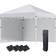 OutSunny Pop Up Gazebo - White 3x3 m