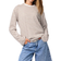 Pieces Sadie Long Sleeved Top - Cloud Dancer Fos