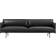 Muuto Outline Black Sofa 220cm 3 Seater