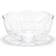 Holmegaard Lily Clear Bowl 13cm 2pcs