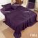 Utopia Bedding Soft and Breathable Bed Sheet Purple (243.8x205.7cm)
